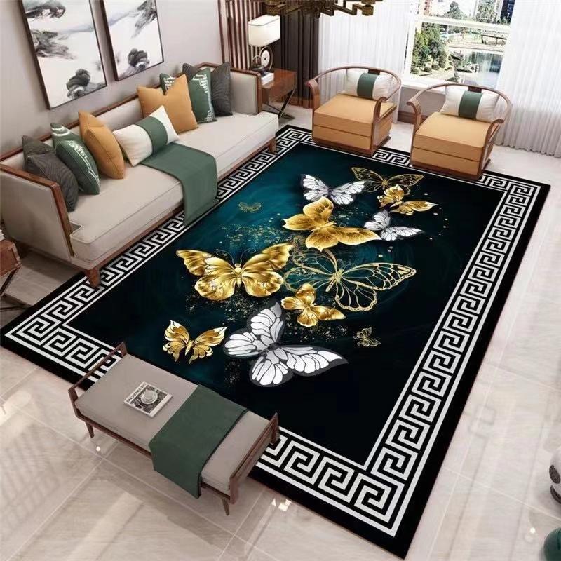 European Carpet Living Room Resistant To Dirt and Easy To Maintain Four Season Universal Sofa Coffee Table Carpet Bedroom Carpet