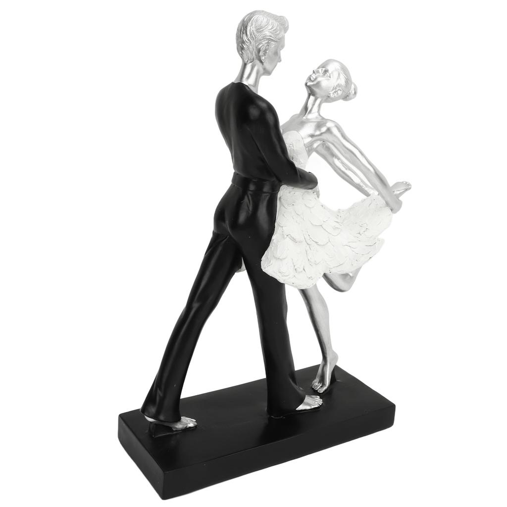 Tanzendes Paar Skulptur Modern Einfach Innovativ Harz Handgefertigt Tanzendes Paar Abstrakt Statue