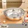 Yuzhuxun Edelstahl Induktions Yin-Yang Hot Pot