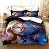 Set Biancheria da Letto Stampa 3D Buffy l'ammazzavampiri per Bambini e Bambine, Singolo, Matrimoniale, Copripiumino, Federa, Letto, Bambini, Adulti, Piumone