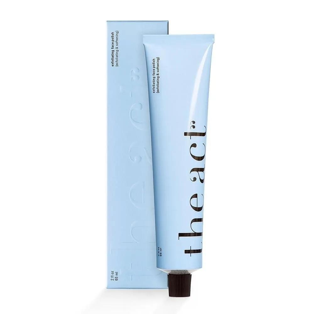 

Face Scrub 65ml - E F Exfoliating Polishing Facial with Almond Jojoba Oil for Soft and Radiant Skin Women Men