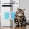 Pet Cat Wall Fur & Undercoat Scraper Comb: Itch Relief & Massage Tool