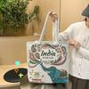Fashionable Tote Bag Single-shoulder Bag Embroidered Bag Large-capacity Mommy Bag