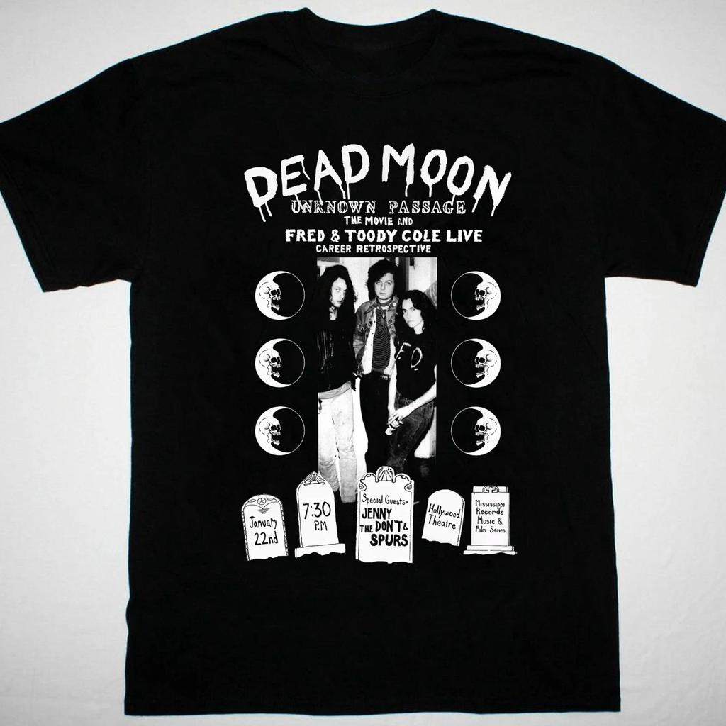 Dead Moon Band Punk Rock Black T-shirt Unisex S-5Xl 13