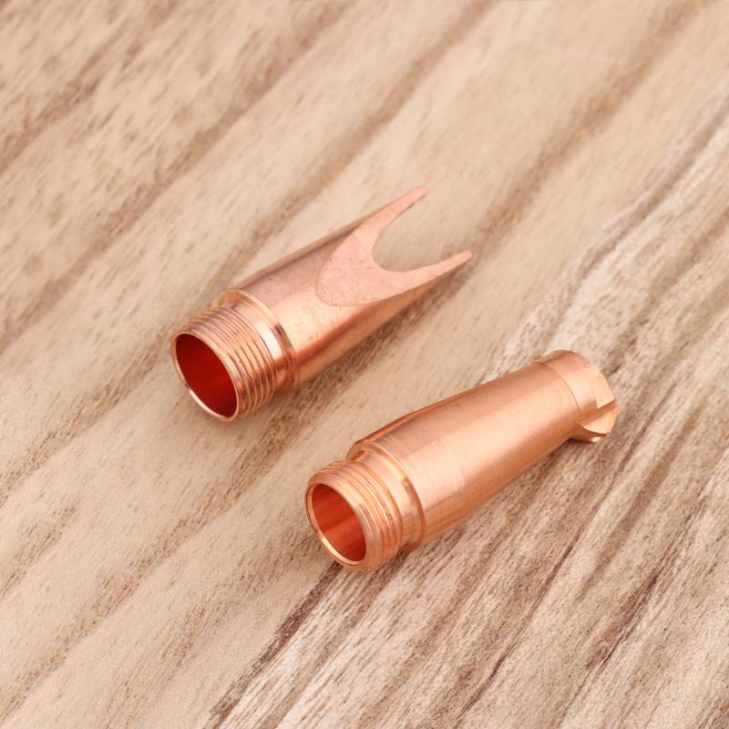 Laser Welding Nozzle HRLASER WSX H32 M11 Welder Wire Feeder Copper Nozzles 1.0/1.2/1.6 Wire Guide Tools For K1M A2M HD21