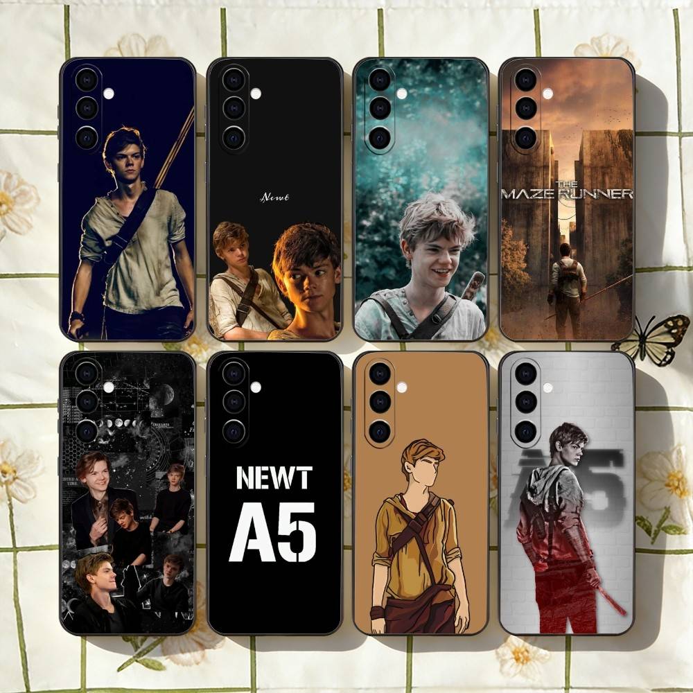 Newt The Maze R-Runner Phone Case Black Silicone Soft For Samsung Galaxy A73,A72,A71,A70,A53,A52,A51