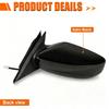 963013TH0A NI1321223 963023TH0A NI1320223 Vehicle Exterior Rearview Mirror Assembly for 2013-2018 Sedan, Powered Black Housing for Routine Replacement