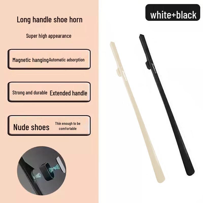 Long-Handled Magnetic Shoehorn