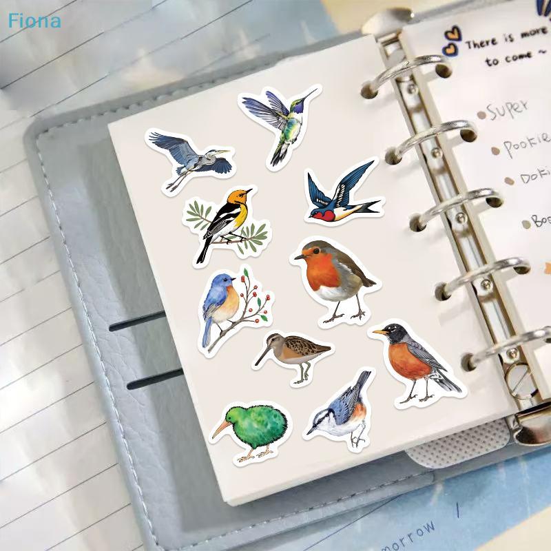 Colorful Bird Envelope Seals - Cute Watercolor Bird Stickers for Invitation Cards, Letters, and Gift Wrapping