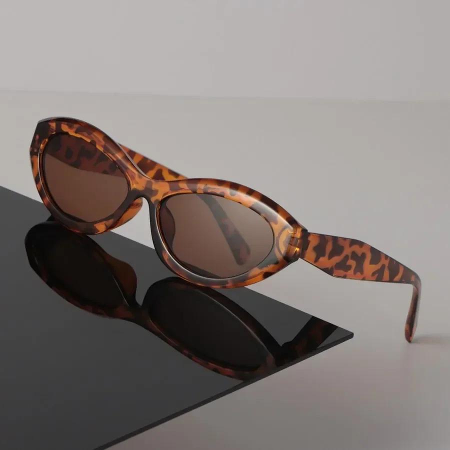 

Cat Eye Sunglasses Women Men Vintage Stylish Mirror Minimalist Lens Sun Glasses Female Male Cool Personality Oculos De Sol Other