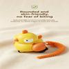 Plush Bird Shaped Wind Up Cat Toy, Bite Resistant Interactive Teaser for Cat Exercise