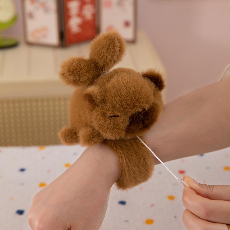 Capibara Capybara Puppe Armband Puppe Plüschtier Mädchenpuppe Kinder Handgelenk Kleiner Anhänger