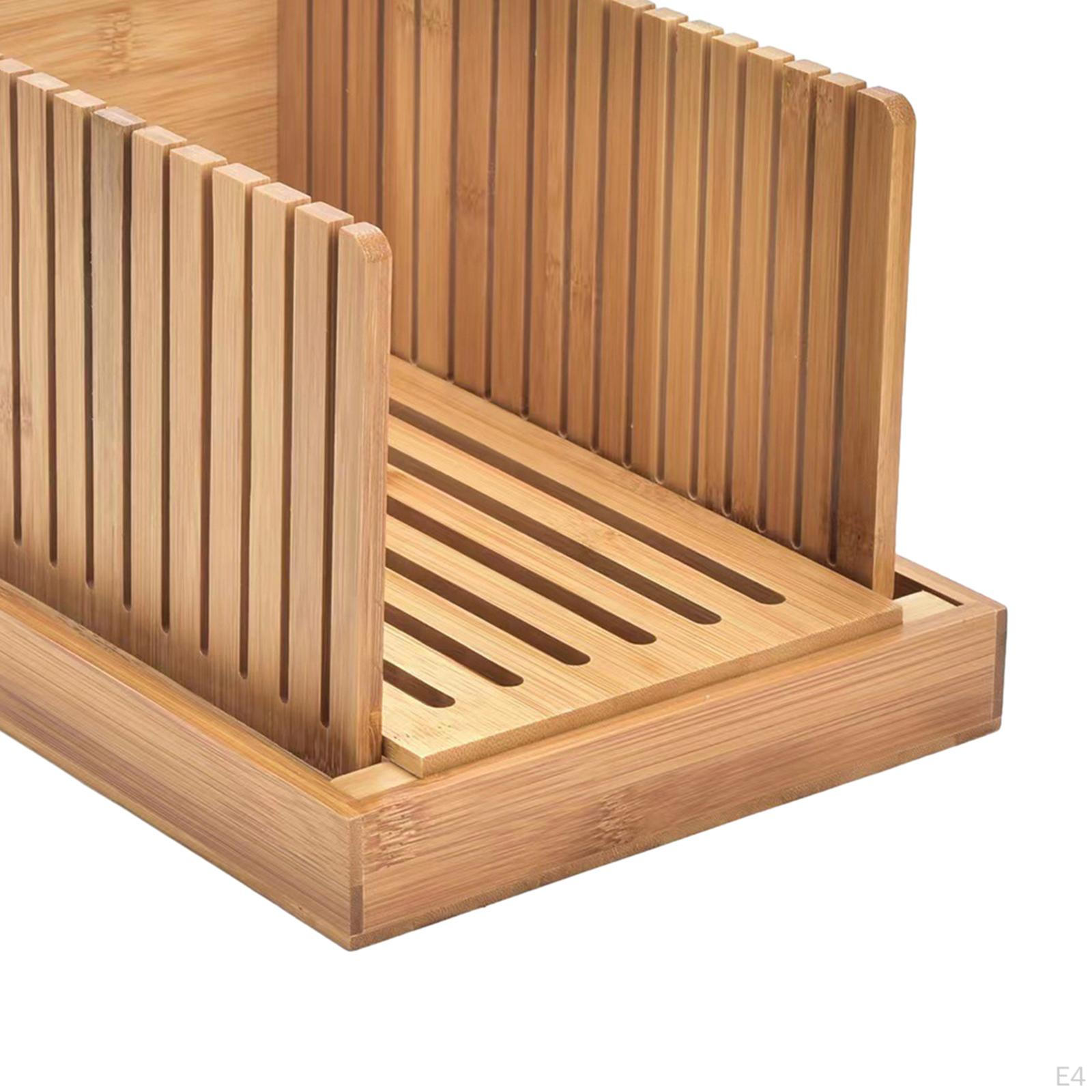 Бамбуковая хлеборезка — прецизионный режущий инструмент для домашнего хлеба style B — фото 6