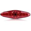12V Universal 15 LED Motorcycle Rear Tail Light Brake Stop Running Tail Light ATV Dirt Bike (B)