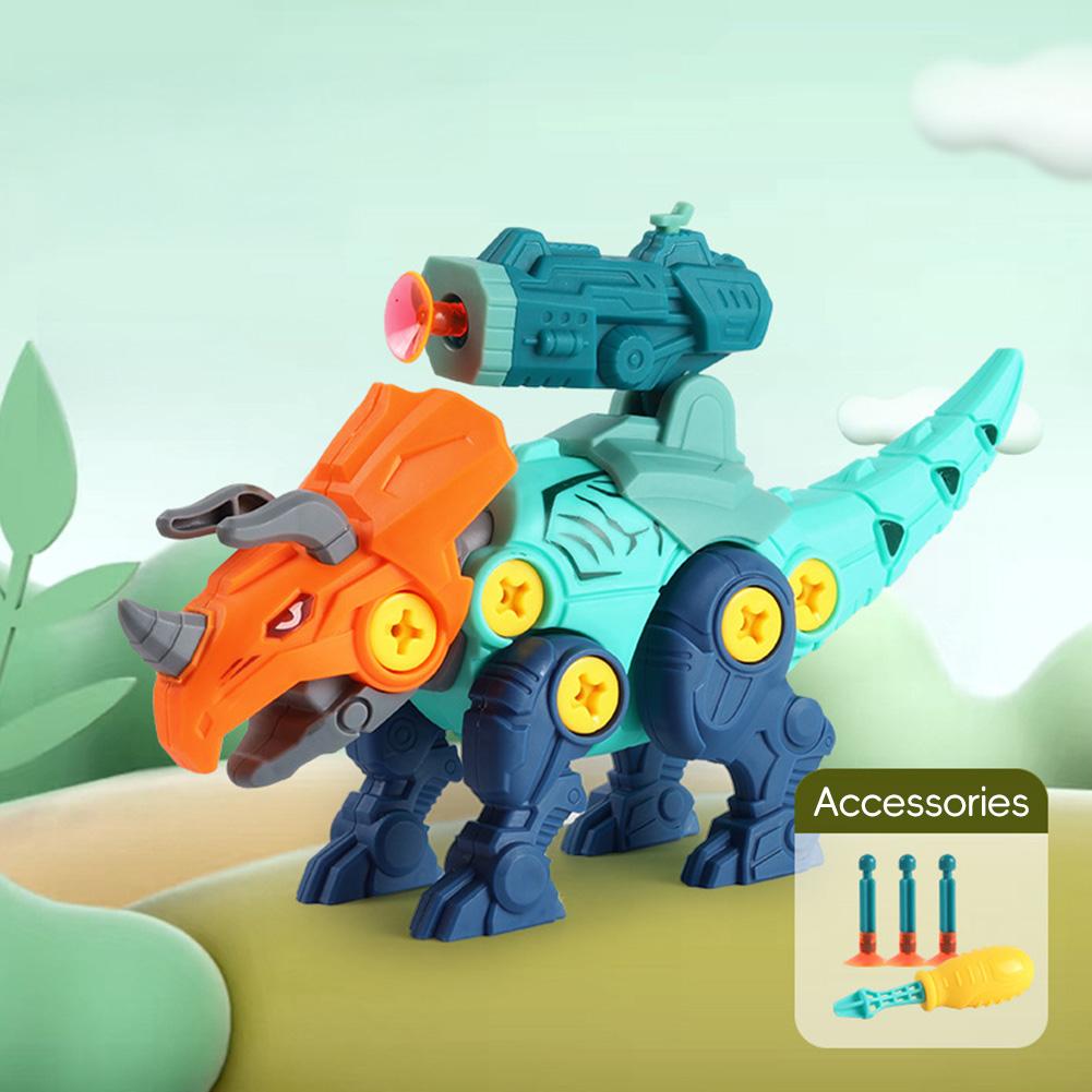 Screwing Dinosaurs Baby Toys for 3 Years Old Assembly Nuts Model Sets Safe Blocks Early Educational Toddler for Kids