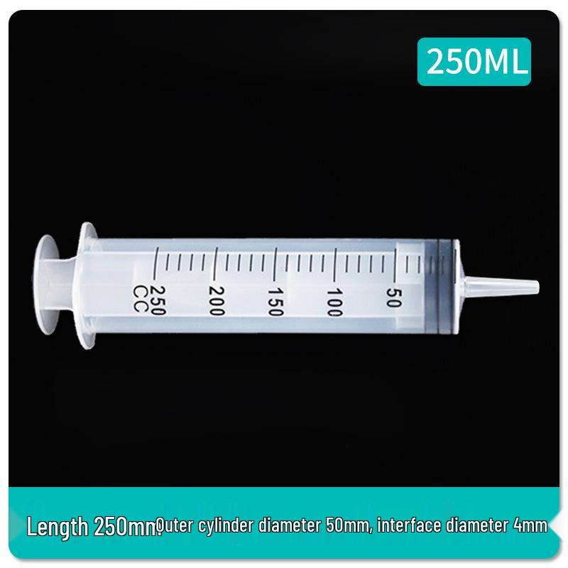 Large Capacity Plastic Syringe Barrel - 60, 100, 150, 250, 500ml for Infusion and Dispensing