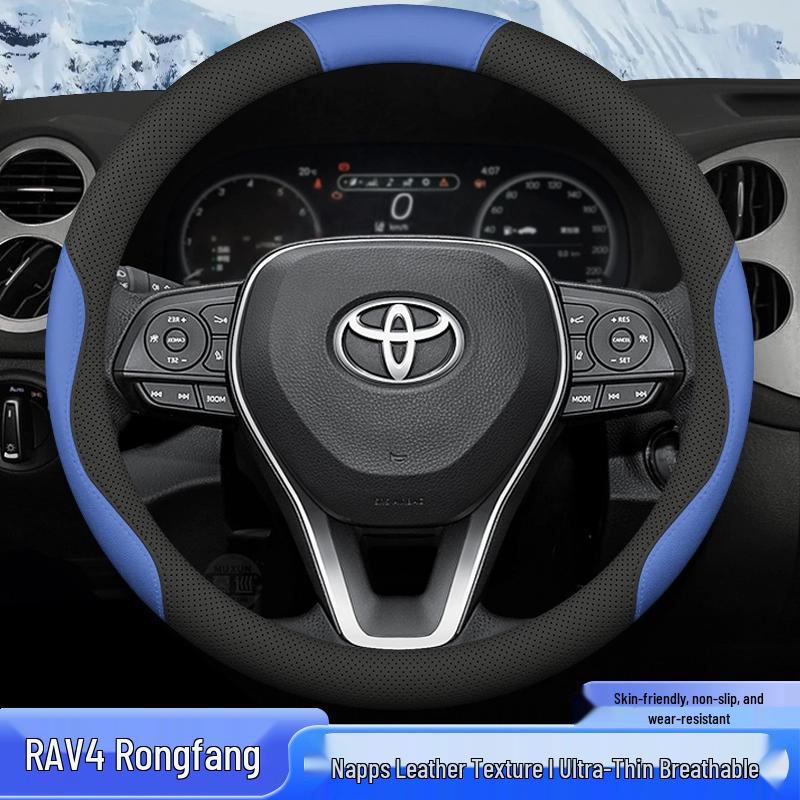 Ganzjahres-Lenkradbezug für 2023 Toyota RAV4 & Mehr – Keine Nähte erforderlich