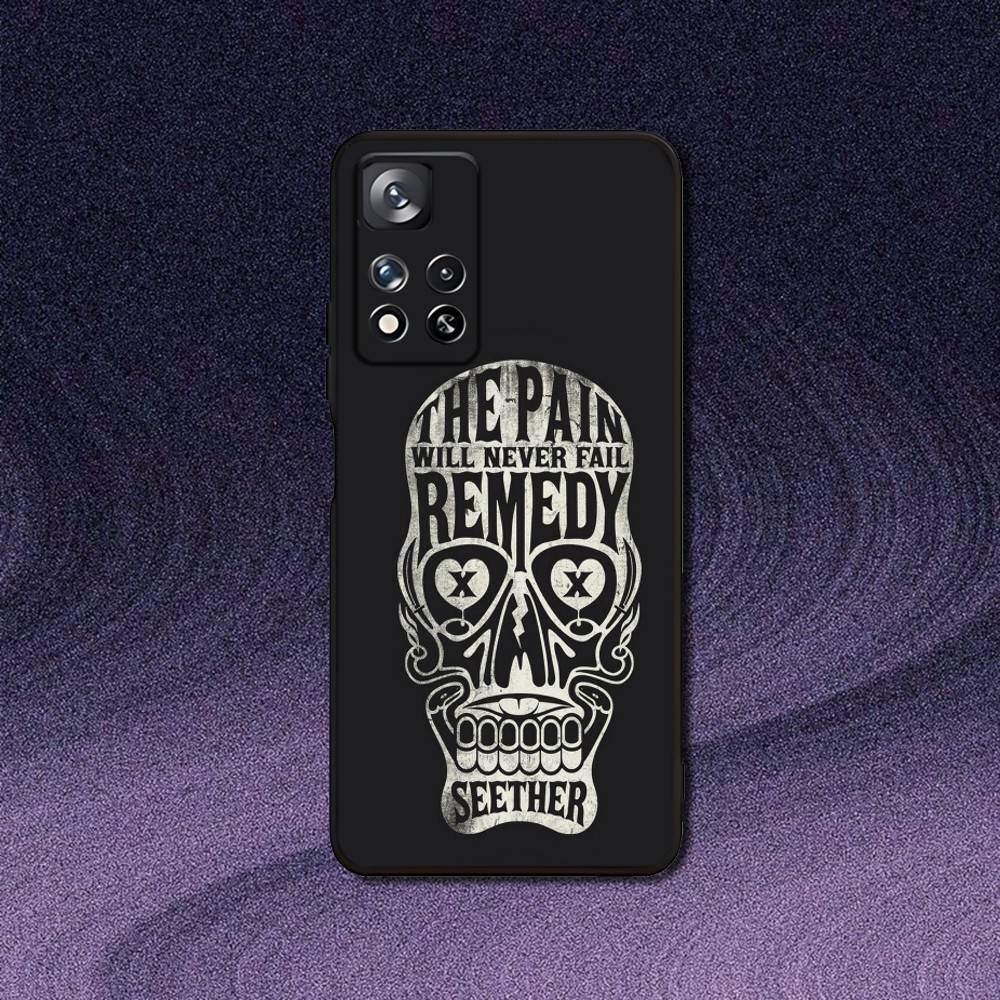 

Seether Rock Band Phone Case For Samsung S10,S21,FE,S21,Note 20,10 S25,S24,S23,Ultra,S9,S22,Plus Soft Black Samsung S22ULTRA5G