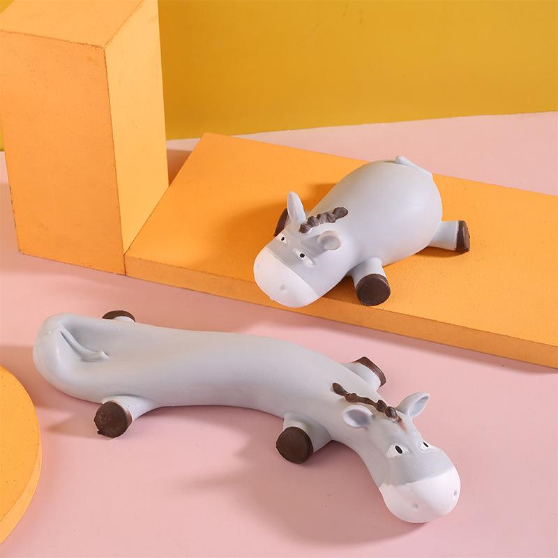 Anti-Stress Toys Cartoon Creative Donkey Funny for Kids Adults Toy Gift  1pcs