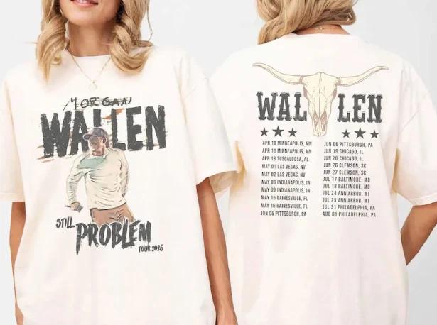 Morgan Wallen Country Music Tee, Morgan Wallen Shirt, Morgan Wallen 2XL