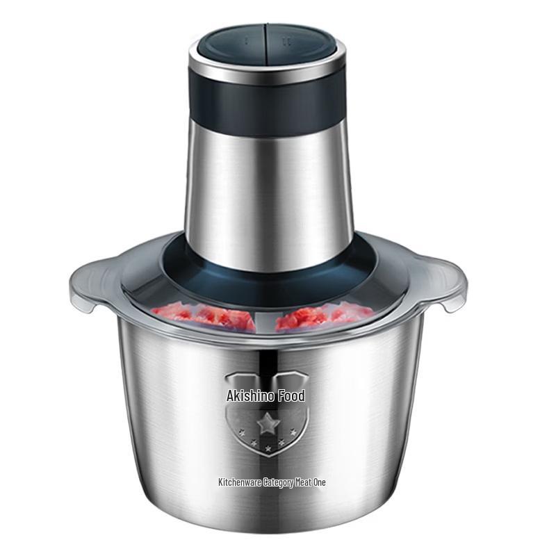 ZISIZ 2L Electric Stainless Steel Meat Grinder
