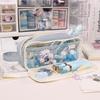 2023 Large-Capacity Japanese-Style Simple Fresh Korean Pencil Case - Unique and Chic Design