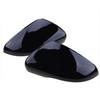 Pair Black For VW GTI Golf MK6 Toura Door Mirror Cover Cap Mirror Casing Housing