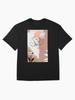 Édith Piaf LA VIE EN ROSE Cute French Modern Abstract Collage Oversized T-Shirt