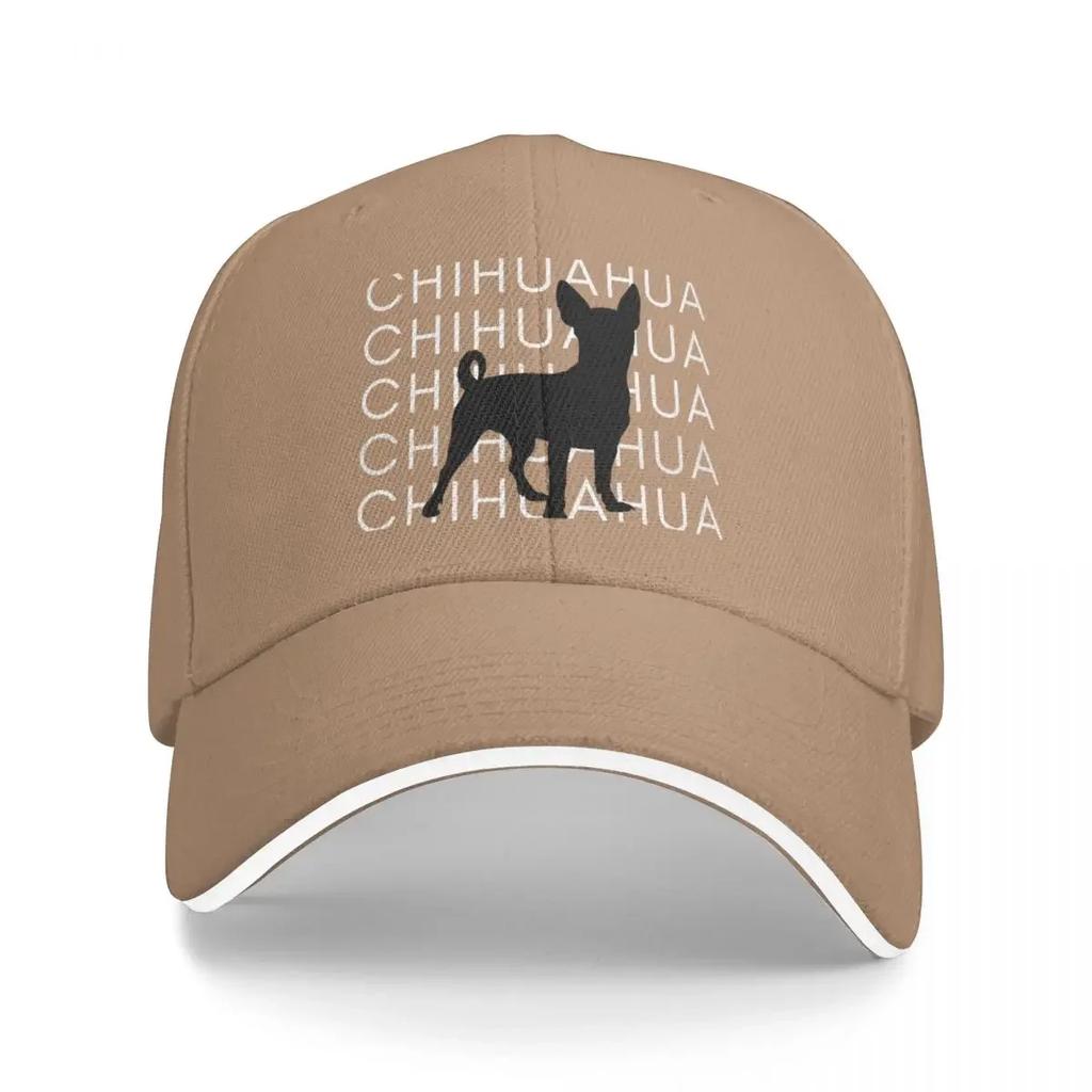 Feisty Chihuahua: Small Dog, Big Loyalty (black / white) Baseball Cap Luxury man cap Beach Outing Funny hats Unisex Hats Women's