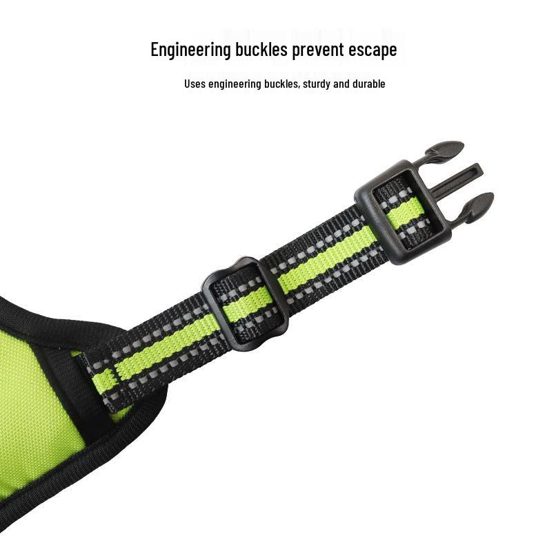 Reflective Explosion-Proof Dog Saddle Harness