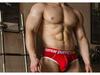 Men's Low Waist Slim Fit Stitching Style U-Convex Pouch Sports Underwear (MP5117)