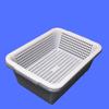 Double-Layer Vegetable Washing and Dish Drainer Basket