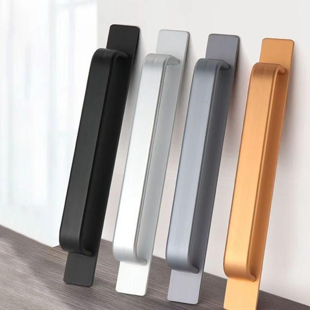 Aluminum Zinc Zinc Alloy Punch-free Door Handle Practical Window Handle Closet Knob  Wooden Door