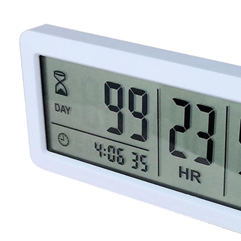 Buy 999 Days Timer Timer Clock LCD for Examination Wedding Lab Tools ...