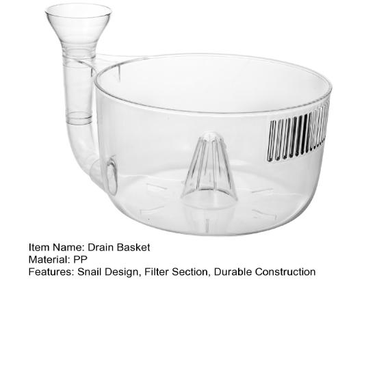 Drain Basket with Strainer Portable Lightweight Fruit Vegetable Washing Bowl