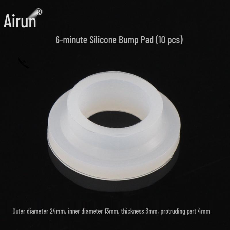 Silicone 4-Point Mesh Sealing Ring and Flat Washer for 6-Point Water Heater, Faucet, Pipe, Hose, and Shower Head (1-Inch)