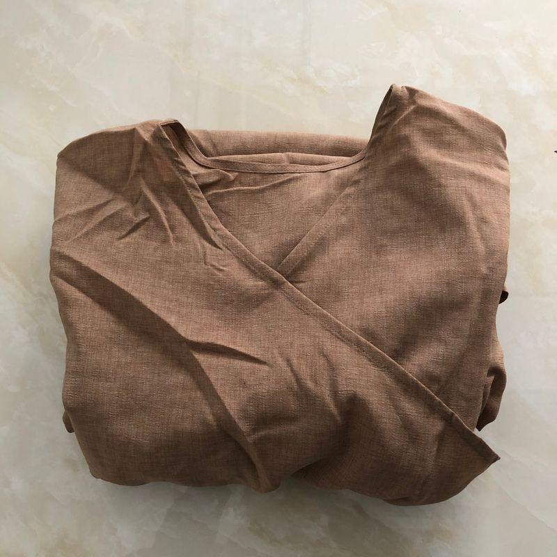 

Japanese Single Dress Summer New Women s Clothes Younger Fashion Cross V-neck Short Sleeve Elastic Waist Pullover Long Skirt 25371 Shallow B- 10-17-2 M