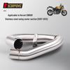 Bumblebee CB600F Stainless Steel Front & Middle Section Set for Non-Destructive Install (2007-2013)