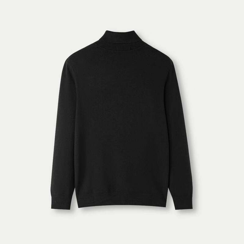 HLA Men's High Neck Knit Pullover Sweater