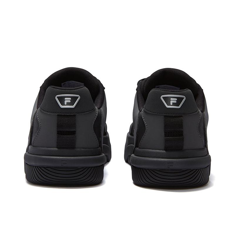 FILA Fusion Grind Skate Shoes Men Sneakers Black Gray T12M442309FTC