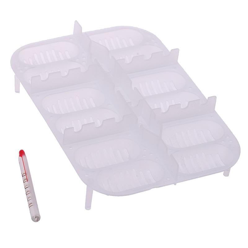 12 Reptile Egg Inkubatorbrett Termometer DIY Inkubasjon Gekko Øgle Slange