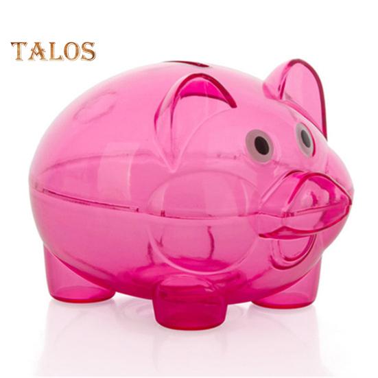 Sparkruka Slät yta Förvaring Utsökt utförande Unik söt tecknad grisform Pengar Sparlåda Heminredning