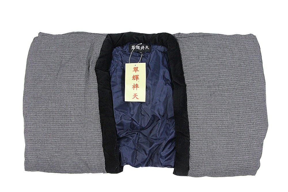 Hanten Free Size LL Size Black x White Dotera Chanchanko Black Free Size [Tosen] Men's