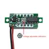 DC2.5V-30V Digitales Voltmeter Spannungsprüfer Messgerät 0,28" LED Volt-Instrument Werkzeug 2 Drähte 3-stellige Anzeige Voltmeter Anzeige
