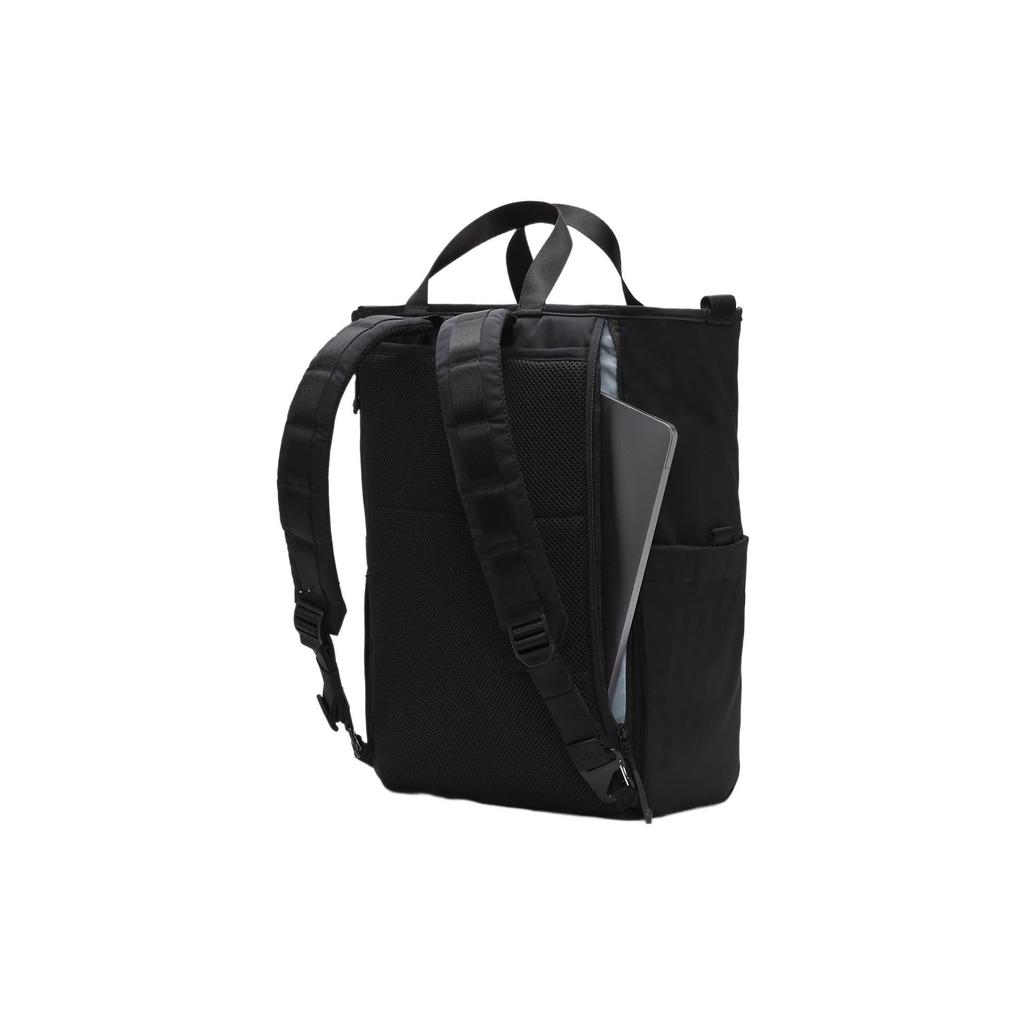 Nike Sports Casual Logo Adjustable Shoulder Strap Backpack Unisex Backpack Black DR6083-010