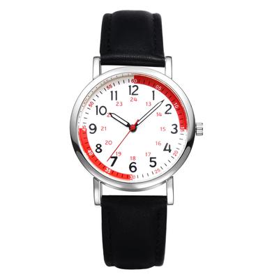 Watch with Genuine Leather Adjustable Quartz Watch for Large Stylish Casual Perfect for or As a Gift for Her Women's Strap, Waterproof, Length