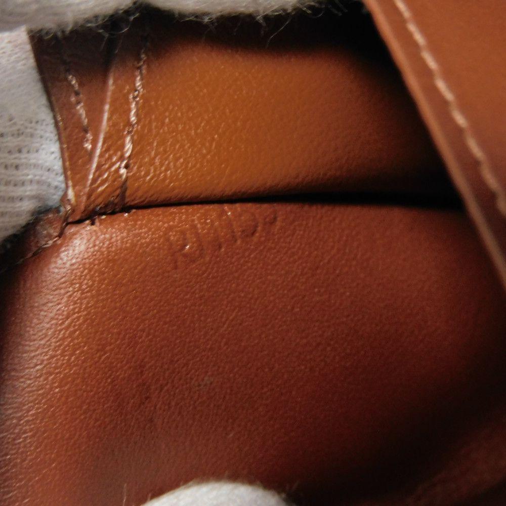 Used 12564 Portefeiulle Braza M61195 7940 New V Mark V Logo Bifold Brown Cuir Ombre Acajou Men's from Japan AUTHENTIC