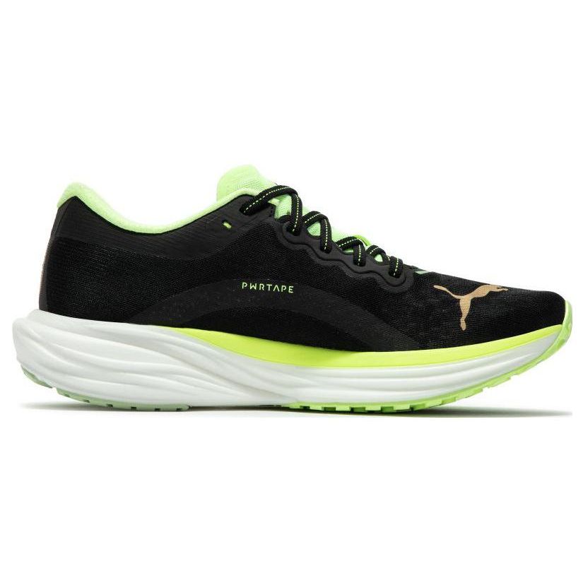 Puma Pantofi sport Deviate Nitro 2 Run 75 pentru bărbați negru-galben rapid-mentă 377782-01