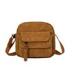 1pc-Corduroy Ins Shoulder Bag New Simple and Fashionable Solid Color Velvet Cloth Bag School Style Girls Messenger Bag