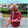 Versatile And Eco-friendly Horse Head Mask Ideal For Halloween And Costume Events